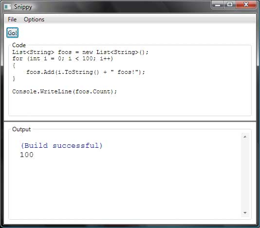 C# Snippy Screenshot